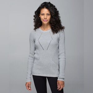 LULULEMON | Women’s The Sweater The Better - Heathered Medium Grey - Sz 10